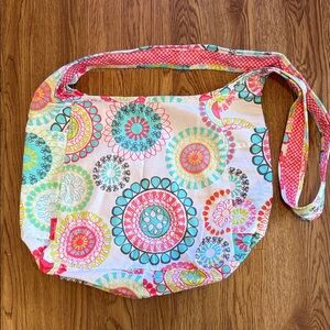 Thirty-One Multicolor Patterned Shoulder Bag